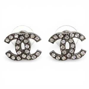 CHANEL Logo Earrings
